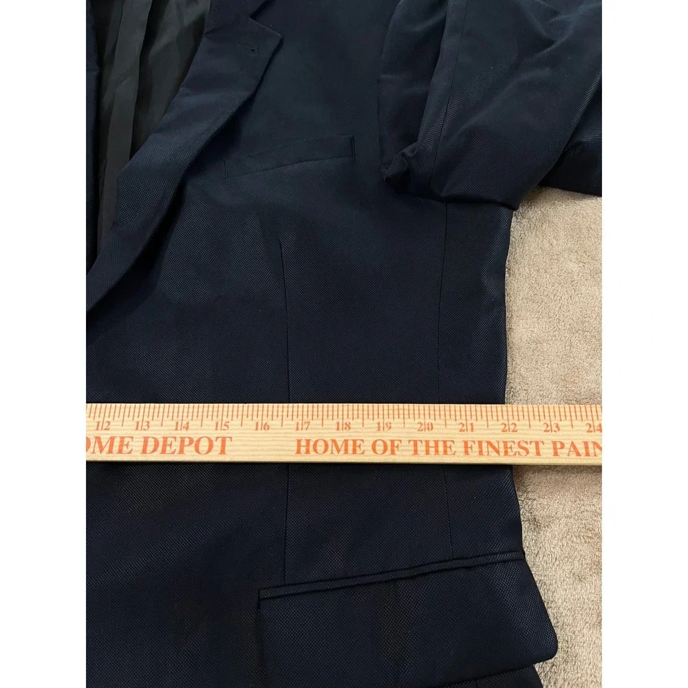 John Varvatos premium Tailored Blazer size 46R Dark Navy Blue U.S.A.‎
